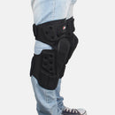 HEROBIKER Adult Knee/Shin Guard Motocross Motorcycle Racing Armour Black