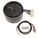 LCD Odometer Speedometer Tachometer For 2 4 Cylinder Motorcycle 12000RPM