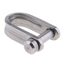 7mm 316 Stainless Steel D Shackle for Marine Boat Shade Sail