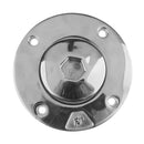New 50mm Stainless Steel Boat Marine Gas Deck Fill Filler with Large Cap