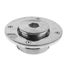 New 50mm Stainless Steel Boat Marine Gas Deck Fill Filler with Large Cap