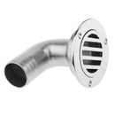 1 Piece 38mm Boat Accessory Deck Drain 90 Degree Stainless Steel Marine Parts