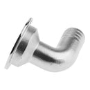 1 Piece 38mm Boat Accessory Deck Drain 90 Degree Stainless Steel Marine Parts