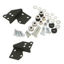 Black Motorbike Bracket Mounting Kit for Harly Road King Electra Glide 97-08