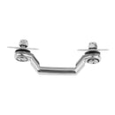 Marine Boat Stainless Steel 5mm Bimini Top Pad Eye Straps Footman's Loop