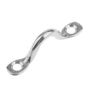 Marine Boat Stainless Steel 4mm Bimini Top Pad Eye Straps Footman's Loop