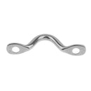 Marine Boat Stainless Steel 4mm Bimini Top Pad Eye Straps Footman's Loop