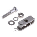 Aluminum Alloy Short Bolt Clevis Kit for A75 Marine Boat Outboard Engine