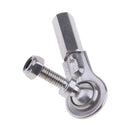 Control Cable Shift Throttle Ball Joint Steering Connector - Stainless Steel