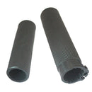 2pcs Black 1'' Motorbike Antiskid Handlebar Grips Fit Harley Glide 883 1200 X 48