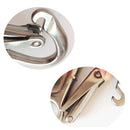 Universal 4.33" Spring Snap Hook Boat Marine Rope Dock Line Connector