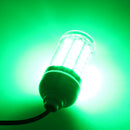12V Green LED Underwater Submersible Night Fishing Light - with 5m Wire