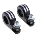 Set of Metal Clamp Footpegs Mount Kit for Harley Electra Glide 1996-2012