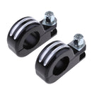 Set of Metal Clamp Footpegs Mount Kit for Harley Electra Glide 1996-2012