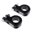 Set of Metal Clamp Footpegs Mount Kit for Harley Electra Glide 1996-2012