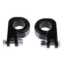 Set of Metal Clamp Footpegs Mount Kit for Harley Electra Glide 1996-2012