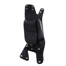 Black PU Leather Right Side Saddlebag Water Bottle Holder Fit for Harley