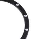 Black Speedometer Gauge Accent Trim Ring for Harley XL 883 1200 2000-2017