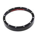 Black Speedometer Gauge Accent Trim Ring for Harley XL 883 1200 2000-2017