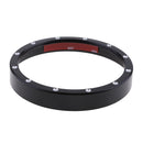 Black Speedometer Gauge Accent Trim Ring for Harley XL 883 1200 2000-2017