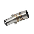 Slip on Motorcycle Exhaust Escape Middle Link Pipe for Yamaha YZF-R25/R30
