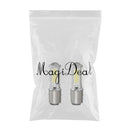 2X BA20D H6 4 COB LED Motorcycle Bike Moped Scooter ATV Headlight Bulb White