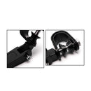 Pair Aluminum Motorcycle Rear Passenger Footrest Foot Pegs Bracket for Harley