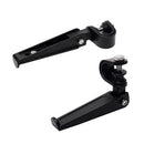 Pair Aluminum Motorcycle Rear Passenger Footrest Foot Pegs Bracket for Harley