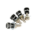 4pcs Uinversal Aluminum Alloy License Plate Hex Head Screws for Motorcycle