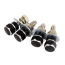 4pcs Uinversal Aluminum Alloy License Plate Hex Head Screws for Motorcycle