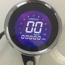 Digital Speedometer Tachometer Odometer Gauge Instrument Universal for Motorcycle