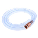 Jiggler Shaker Self Priming Siphon Pump Hose 6'x 5/8" Anti-Static Tubing Brass Tip
