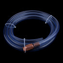Jiggler Shaker Self Priming Siphon Pump Hose 6'x 5/8" Anti-Static Tubing Brass Tip
