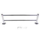 Wall Mounted Towel Rack Rail Holder Storage Shelf Stainless Steel Bathroom