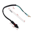 1 Set Black Motorbike Brake Light Switch Wire and Spring for Dirt Bike ATV