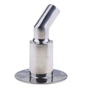 Silver Boat Stainless Steel 90 Degree Thru Hull Tube Pipe Socket Hardware
