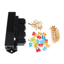 1 Set Boat Yacht Auto 15 Way Terminal Fuse Relay Box Holders Kit Insurance