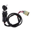 4 Wires Plastic Ignition Key Switch for Honda Foreman 450 Models Replacement