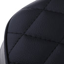 Black Saddle Cafe Racer Rhombus Vintage Seat Cushion for Honda CG125