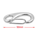 304 Stainless Steel Spring Snap Lobster Claw 2" Marine Grade