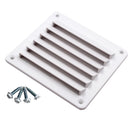 ABS Rectangular Louvered Vent For RV Boat Marine - 140mm X 125mm
