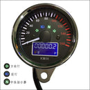 Universal Motor Fuel Level Indicator Meter Odometer Speedo Meter Speedometer Gauge DC 12V