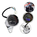 Universal Motor Fuel Level Indicator Meter Odometer Speedo Meter Speedometer Gauge DC 12V