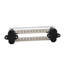 1Pc Bus-Bar Electrical Terminal Dual Junction Boxes M4 Stud Kits 12P