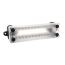 1Pc Bus-Bar Electrical Terminal Dual Junction Boxes M4 Stud Kits 12P