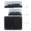 Fuse Waterproof Holder Box LED Standard Blade 12-24V 6-way Block Boat Car
