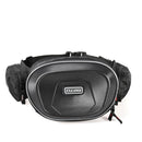 Motorcycle Black Nylon Oxford Sports Riding Racing Fanny Pack Waist Thigh Waterproof Bag for Men Cycling Workout Vacation Hiking