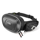 Motorcycle Black Nylon Oxford Sports Riding Racing Fanny Pack Waist Thigh Waterproof Bag for Men Cycling Workout Vacation Hiking