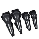 2 Pairs Motorcycle Motocross Bike Biker Elbow & Knee Pads Protective Gear