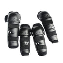4 Pieces Motorcycle Motocross Bike Biker Elbow & Knee Pads Protective Gear
